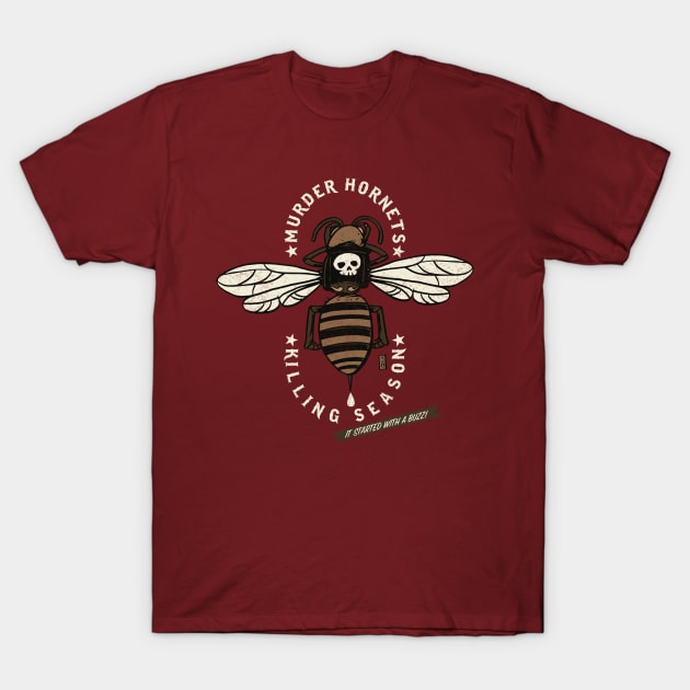 Murder Hornet Killing Season T-Shirt by Thomcat23